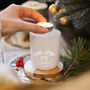 Christmas Gift For Family Tealight Holder Snow Globe, thumbnail 1 of 10
