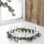 Slim Tapered White One To Twenty Four Advent Candles, thumbnail 1 of 6