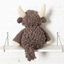 Giant Douglas The Highland Cow Knitting Kit, thumbnail 4 of 8