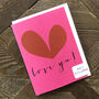 Mini Love Ya! Card, thumbnail 3 of 5