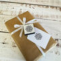 Square White Christmas Snowflake Rubber Stamp Crafting And Scrapbooking, thumbnail 2 of 4