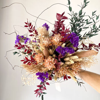 Preserved Foliage Bouquet With Leucadendron, 7 of 7