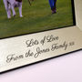 Personalised 50th Birthday Photo Frame, thumbnail 2 of 4