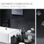 Set Of Five Black Resin Bathroom Accessories, thumbnail 6 of 8