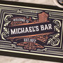 Personalised Brewery Bar Runner Gift For Dad's Home Bar, thumbnail 7 of 7