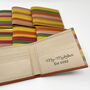 Personalised Leather Gift Wallet, 3rd Wedding Anniversary Gift, thumbnail 3 of 4