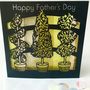Fathers Day Card Laser Cut Topiary, thumbnail 2 of 6
