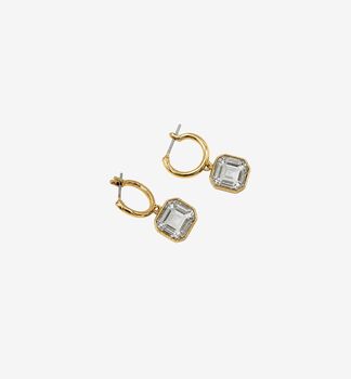 Shikaku Grey Stone Earrings, 3 of 5