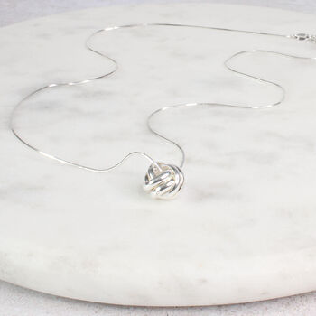 60th Birthday Circles Ring Necklace, 5 of 9