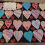 Valentines Colourful Heart Cookies Large, thumbnail 3 of 3