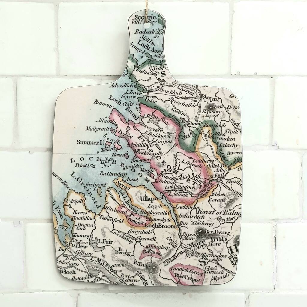 Antique Map Gift Box Scottish Selection, 1 of 6