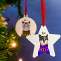 Personalised Cat Christmas Jumper Tree Decoration, thumbnail 11 of 12