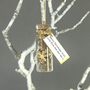 Tiny Gold Personalised Snowflakes Christmas Decoration, thumbnail 6 of 12