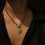 Sacred Heart Pendant Necklace, thumbnail 10 of 12