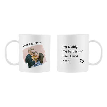 Personalised Father’s Day Photo Polymer Mug, 2 of 3