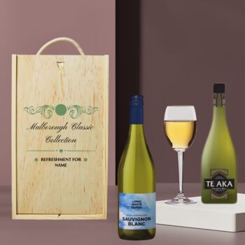 Personalised Malborough Classic White Wine Gift Set Collection, 2 of 4