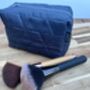 Toiletry Bag, Blue Quilted, thumbnail 1 of 4