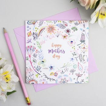 'Happy Mother's Day Vignette' Card, 2 of 3