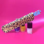 Personalised Leopard Print Nail File Holder, thumbnail 2 of 4