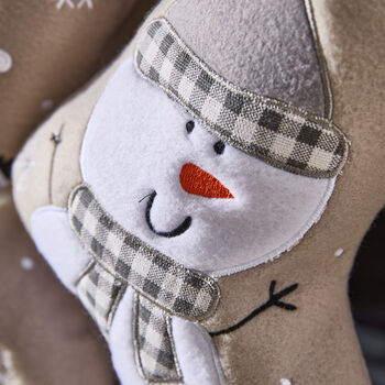 Personalised Grey Christmas Stocking Collection, 4 of 6