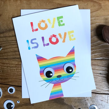 Love Is Love Valentines Card, 3 of 3