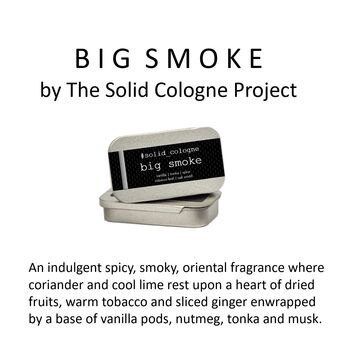 Big Smoke Solid Cologne Made In Scotland, 2 of 6