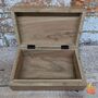 Wooden Gift For Mum,Indian Elephant Design Jewellery Box, thumbnail 4 of 9