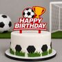 Football Club Themed Cake Topper, thumbnail 1 of 6