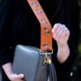 Tan Dressage Horse Bag Strap | Extra Long Crossbody Replacement Bag Strap, thumbnail 2 of 4