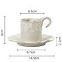 Leafy – Artistic Ceramic Cup And Saucer Set, thumbnail 4 of 4