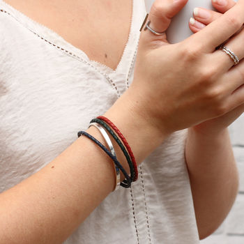 Teens Personalised Initial Clasp Bracelet, 3 of 11