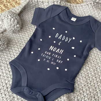 First Father's Day Babygrow, 2 of 6