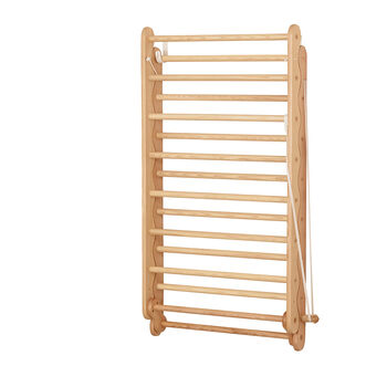 Wall Mounted Laundry Ladder Drying Rack, 7 of 9