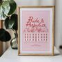 Pride And Prejudice Art Print | Pink Book Lover Gift, thumbnail 4 of 10