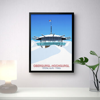 Obergurgl Hochgurgl Ski Resort Poster, 3 of 6
