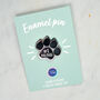 Dog Mum Enamel Pin Badge, thumbnail 2 of 2