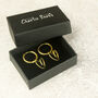 Heart Hoop Earrings In Silver Or Gold Colour, thumbnail 2 of 9