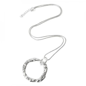 Open Ring Long Necklace, 2 of 6