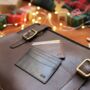 Personalised Leather Card Holder Christmas Gift For Him, thumbnail 1 of 8