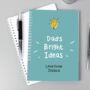 Personalised Bright Ideas A5 Notebook, thumbnail 1 of 4