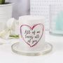 'All Of Me Loves All Of You' Metallic Candle For Her, thumbnail 1 of 6