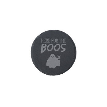 'Here For The Boos' Halloween Set Of Four Coasters, 2 of 2