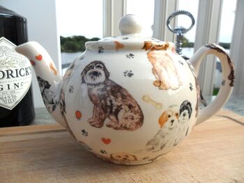 Two Cup Teapot In Cockerpoo Design, 6 of 12