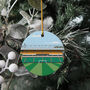 Any Football Stadium Illustrated Christmas Decoration, thumbnail 2 of 10