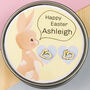 Personalised Easter Bunny Earrings In Gift Tin, thumbnail 1 of 6