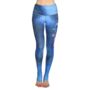 Mystic Nature Yoga Leggings Hand Drawn Design Activewear, thumbnail 4 of 7