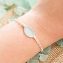 Cornish Sea Glass Bracelet Aqua, thumbnail 1 of 7