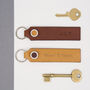 Personalised Classic Leather Key Fob, thumbnail 7 of 12
