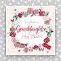 Fabulous Granddaughter Christmas Card Large, thumbnail 1 of 3