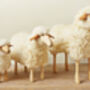 Ewe Wooden Sheep Stool, thumbnail 2 of 2